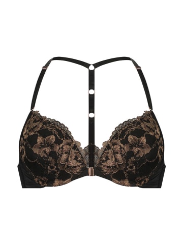 Hunkemöller Biustonosz push-up w kolorze czarnym