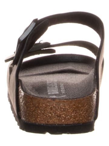 Birkenstock Pantoletten "Arizona" in Oliv - Weite S