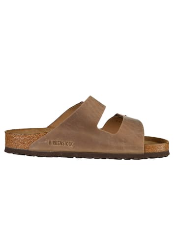 Birkenstock Slippers "Arizona" lichtbruin - wijdte N