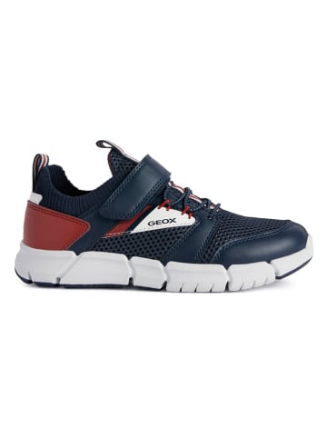 Geox Sneakersy "Flexyper" w kolorze granatowym