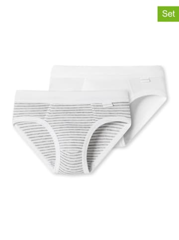 Schiesser 2er-Set: Slips in Weiß