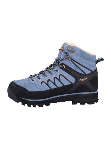 CMP Leren trekkingboots "Moon" lichtblauw/zwart