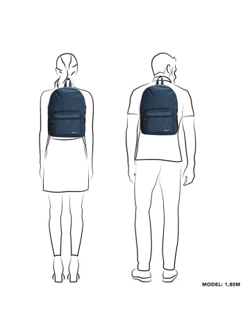 Beagles Rucksack in Dunkelblau - (B)31 x (H)42 x (T)16 cm