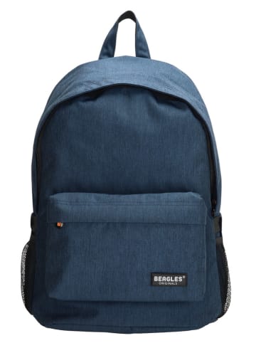 Beagles Rugzak donkerblauw - (B)30 x (H)43 x (D)15 cm
