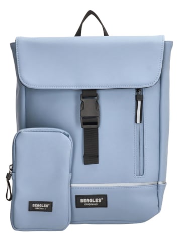 Beagles Plecak w kolorze błękitnym - 24 x 34 x 8 cm