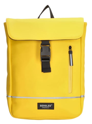 Beagles Plecak w kolorze żółtym - 24 x 34 x 8 cm