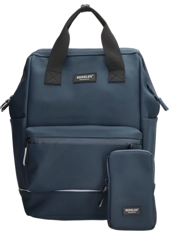 Beagles Rucksack "Waterproof" in Dunkelblau - (B)24 x (H)35 x (T)19 cm