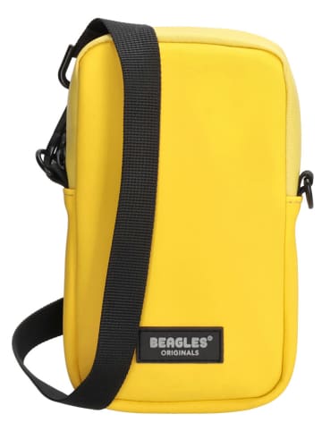 Beagles Etui w kolorze żółtym na telefon - 10 x 17 x 2 cm