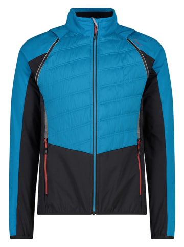 CMP 2in1-Funktionsjacke in Blau/ Schwarz