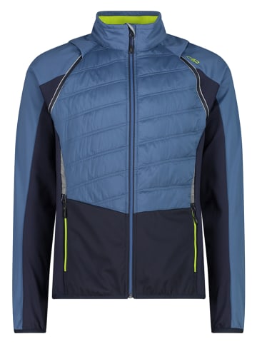 cmp 2-in-1 functionele jas blauw/donkerblauw