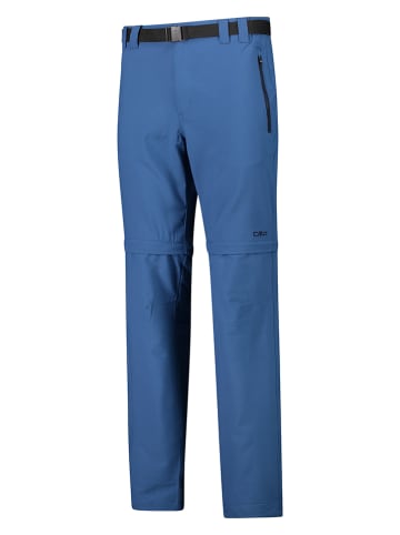 CMP Funkcyjne spodnie Zipp-off w kolorze niebieskim