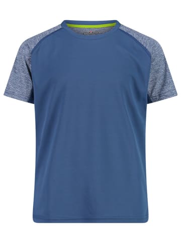 CMP Functioneel shirt blauw/grijs