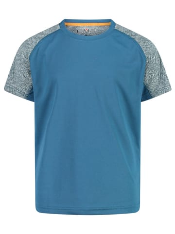 CMP Koszulka funkcyjna w kolorze niebiesko-szarym