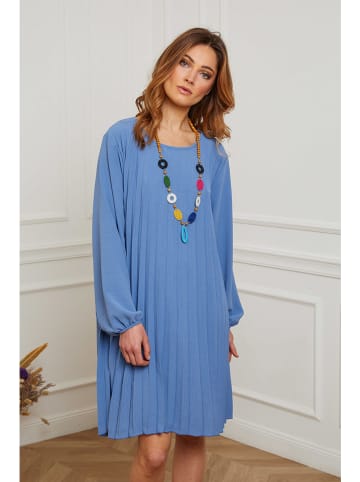 Joséfine Sukienka "Perouse" w kolorze niebieskim
