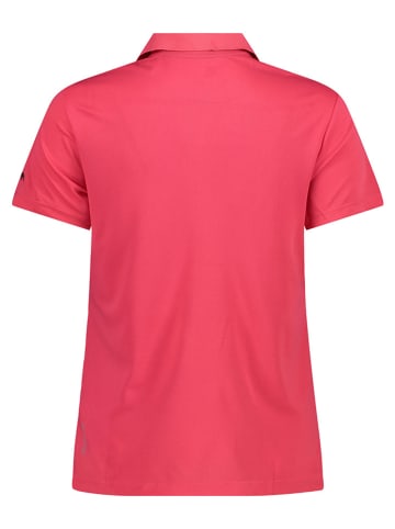 CMP Koszulka funkcyjna polo w kolorze różowym