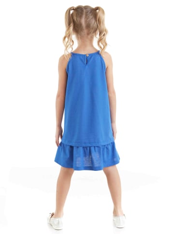 Denokids Jurk "Flower Rabbit" blauw