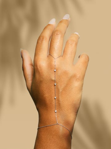 maison héritage PARIS Witgouden armband "Tiyi" met diamanten