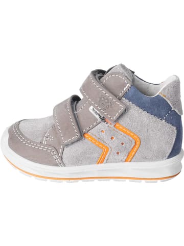 PEPINO Leder-Sneakers "Kimo" in Grau/ Blau