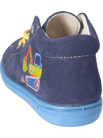 PEPINO Leren loopleerschoenen "Andy" donkerblauw