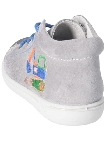 PEPINO Leren loopleerschoenen "Andy" grijs