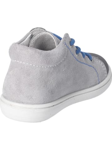 PEPINO Skórzane buty "Andy" w kolorze szarym do nauki chodzenia