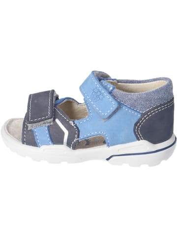 PEPINO Leren sandalen "Joris" blauw/donkerblauw