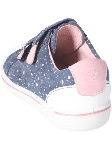 PEPINO Skórzane sneakersy "Niccy" w kolorze granatowo-białym