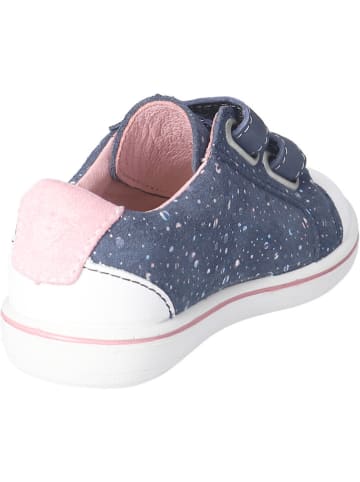 PEPINO Skórzane sneakersy "Niccy" w kolorze granatowo-białym