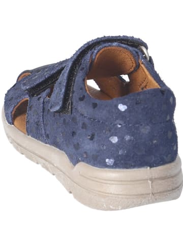 PEPINO Leren enkelsandalen "Kasi" donkerblauw