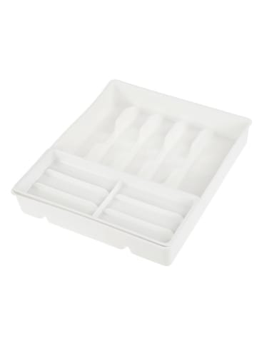 keeeper Besteckkasten "Filippa" in Weiß - (B)38 x (H)42,5 x (T)7,5 cm