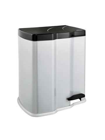 keeeper Kosz w kolorze szaro-czarnym na śmieci - 7 l + 15 l