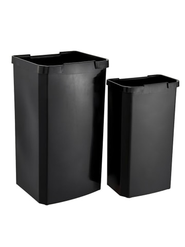 keeeper Mülleimer  in Grau/ Schwarz - 7 l + 15 l