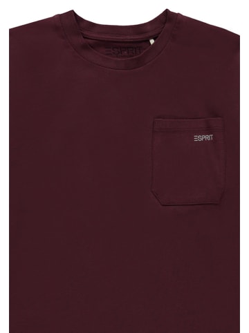 ESPRIT Koszulki (2 szt.) w kolorze bordowym i szarym