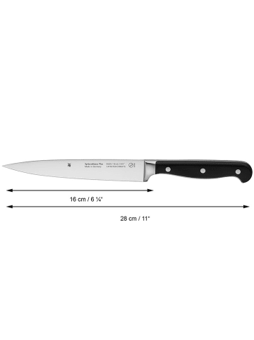 WMF Fleischmesser "Spitzenklasse" in Schwarz - (L)28 cm