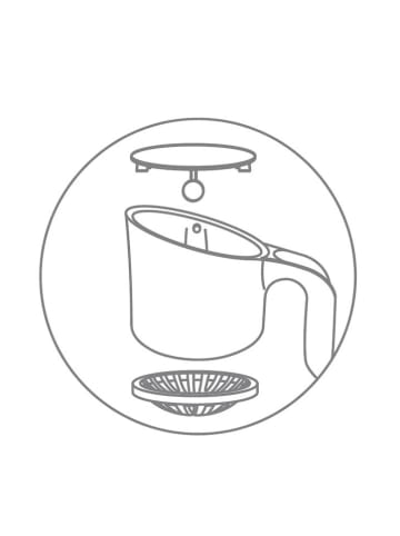 WMF Zapasowa pokrywka "Nuro" w kolorze czarnym do karafki