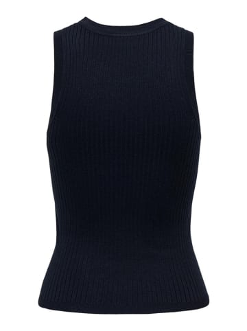 JDY Top dzianinowy w kolorze granatowym