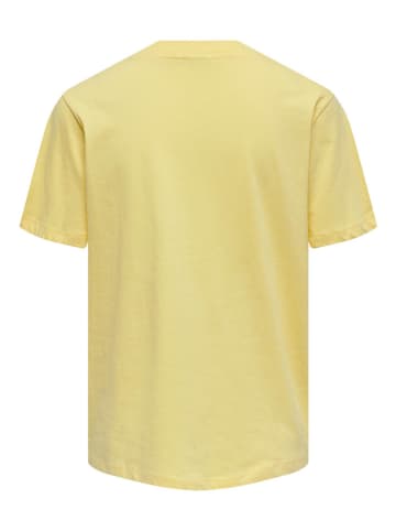 JDY Koszulka w kolorze żółtym