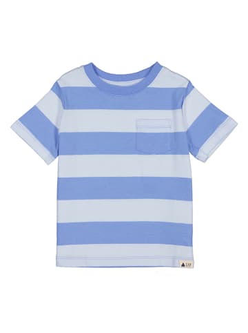 GAP Shirt in Blau/ Weiß