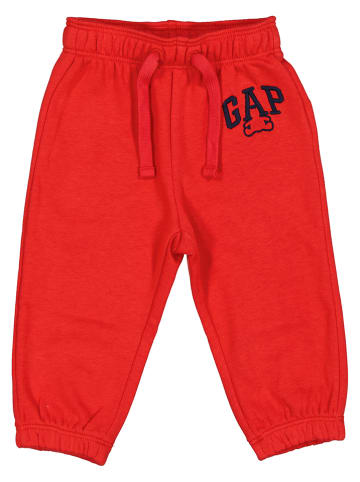 GAP Spodnie dresowe w kolorze czerwonym