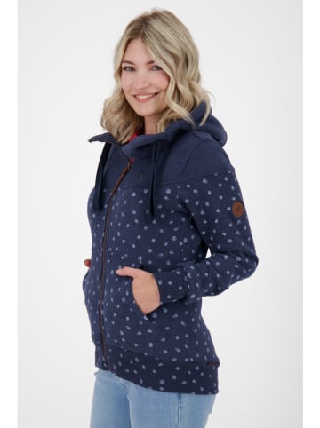alife and kickin Sweatjacke "Palina" in Dunkelblau