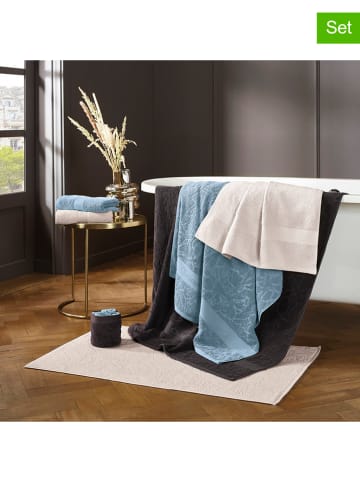 CXL by Christian Lacroix 4er-Set: Waschlappen in Hellblau