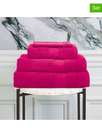 CXL by Christian Lacroix Ręczniki (4 szt.) w kolorze różowym dla gości