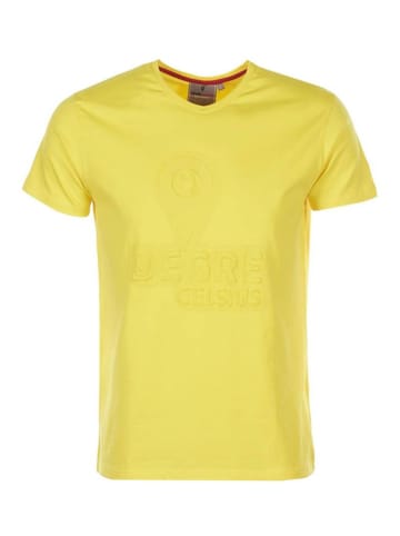 Peak Mountain Koszulka "Cabos" w kolorze żółtym