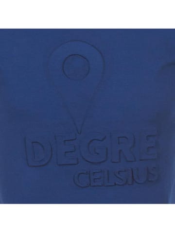 Degré Celsius Koszulka "Cabos" w kolorze granatowym
