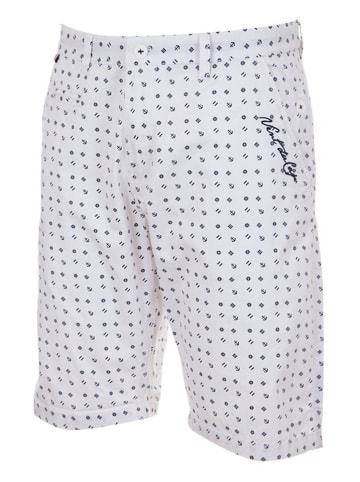 Peak Mountain Bermudas "Ceprint" in Weiß