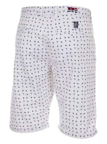 Peak Mountain Bermudas "Ceprint" in Weiß