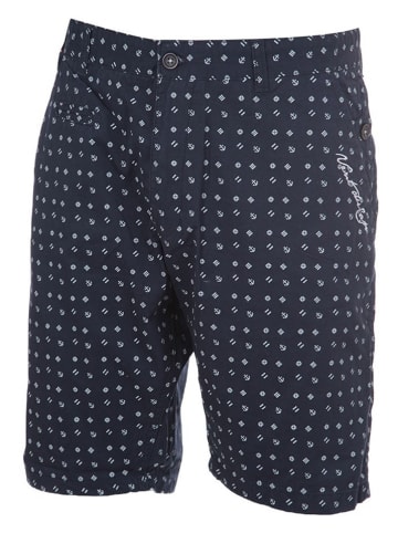 Peak Mountain Bermudy "Ceprint" w kolorze granatowym