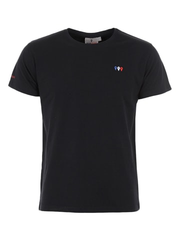 Peak Mountain Koszulka "Cergio" w kolorze czarnym