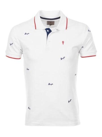 Peak Mountain Poloshirt "Clamar" in Weiß
