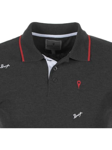 Peak Mountain Poloshirt "Clamar" in Anthrazit